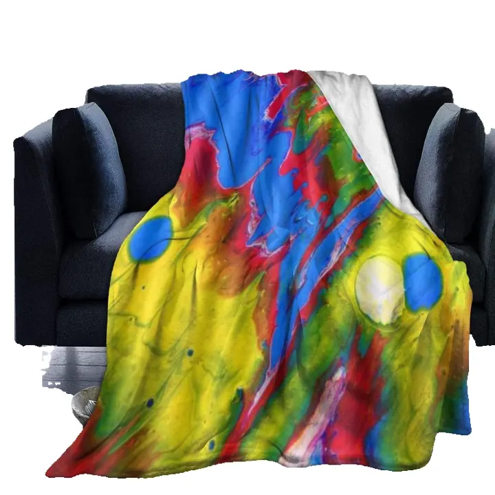 Throw Blanket,Halloween IT Pennywise The Dancing Clown Scary Killer película de terror vacaciones temáticas 21, mantas de cama de franela cálida para sofá cama sala de estar dormitorio-X223 - 1