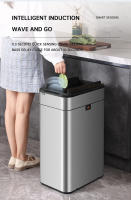 Cubo de Basura de Acero Inoxidable Inteligente Alto Capacidad 15L-60L Ideal para Cocina - details 11