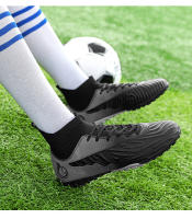 Zapatos de fútbol de alta calidad para hombres, botines de fútbol para niños pequeños, zapatillas de entrenamiento de fútbol de cuero, zapatos de tacos de fútbol al aire libre - details 12