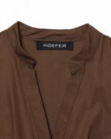 Ropa de mujer europea y americana temperamento elegante con cinturón Vestido midi - details 4