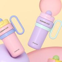 Taza térmica de doble bebida de 900ml, taza con pajita de gran capacidad de acero inoxidable, cómoda Taza Termo portátil que mantiene el frío y el calor - details 8