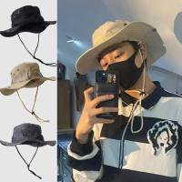 Sombrero de pesca con protección solar para hombre, gorra transpirable de verano para acampar, senderismo, Anti-UV, Montañismo - details 1