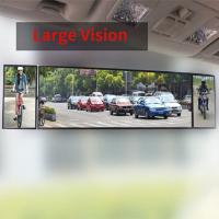 Espejo retrovisor Universal de gran angular para coche, espejo curvado convexo con Clip, gran visión, Interior para coches, camiones SUV - details 1