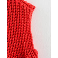 BUNO-Chaleco de punto sin mangas para mujer, ropa de botón, suéter elegante, camisetas sin mangas informales - details 10