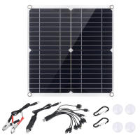 Kit completo de Panel Solar de 200W, cargador de batería de 12V con controlador USB Dual de 100A, células solares para coche, yate, RV, barco, teléfono móvil - details 29