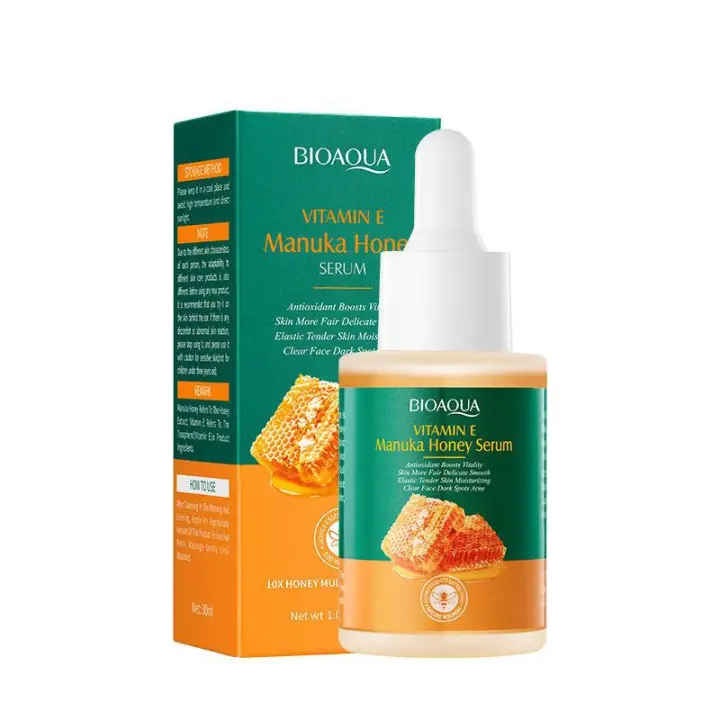 Bioaoua vitamina E miel E esencia ilumina el tono de la piel solución hidratante al por mayor - 1