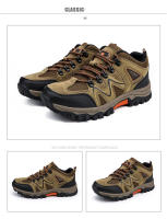 Zapatos de senderismo con cordones para hombre, botas deportivas para escalada, caza táctica, Trekking, montaña, zapatillas impermeables - details 19