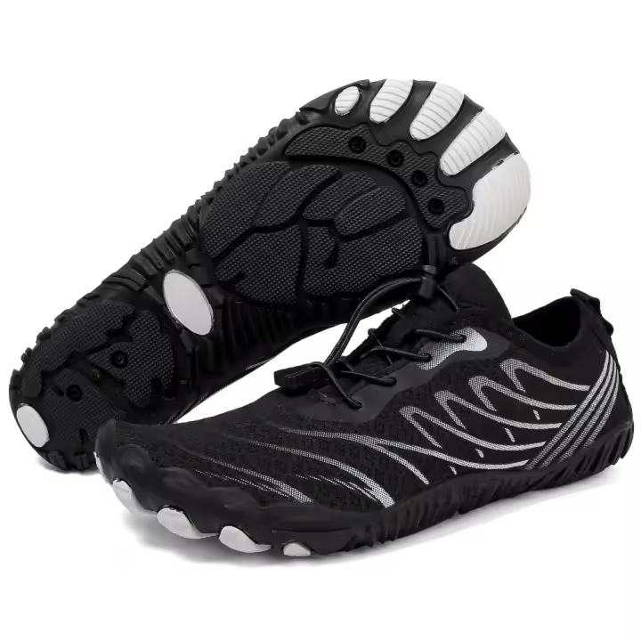 Zapatos descalzos de cinco dedos para exteriores, para senderismo, surf, rafting, natación, vadear, playa, pesca. - 1