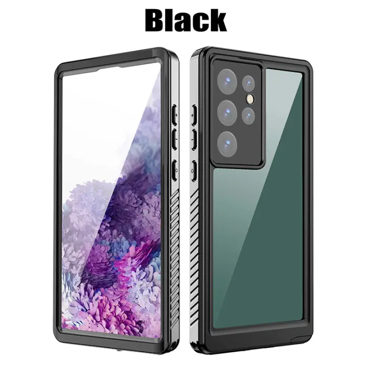 Funda Impermeable IP68 para Samsung Galaxy S23 S22 S21 Ultra FE S20 Plus S10 S9 S8 Note 20 Ultra Note10 A51 IAOOPOO de Plástico Deportiva - 1
