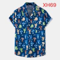 Camisa hawaiana de manga corta para hombre, camisa con estampado completo de flores para playa, novedad de 2024 - details 3