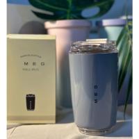 Taza Tumbler Termo de Acero Inoxidable Blanco Lechoso Botella de Agua Aislada para Viajes - details 7