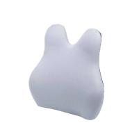 Almohadilla de apoyo para la espalda y la cintura de espuma viscoelástica estilo oreja de conejo para oficina/coche/sofá - details 0