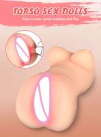 Leten realista Vagina Anal boca juguetes seguro silicona Vaginal masturbador masculino suave bolsillo coño juguete sexual para hombres masturbadores 18+ - details 8