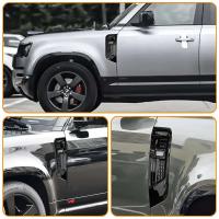 Piezas de automóvil, ventilación de aire con rejilla de ventilación lateral LED izquierda y derecha para Land rover defender 2020, rejilla de malla de ventilación lateral para puerta de coche - details 4