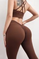 Pantalones de Yoga de Cintura Alta para Mujeres Sensación de Nudez Elevación de Cadera - details 15