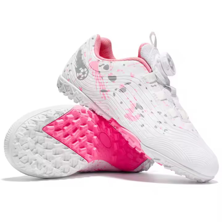 Nuevas zapatillas de fútbol bajas transfronterizas con tacos rotos y hebilla giratoria - 1