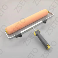 Rodillo De 18 Pulgadas Para El Hogar, Pinceles De Pintura Para Paredes, Con Marco, Juego De Rodillos De Pintura Para Puerta, Dormitorio, Hogar, Cocina, Baño, Sala De Estar - details 2