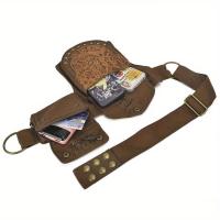 1 pieza de estilo Punk para hombre y mujer, cubierta de riñón negra Simple, soporte para teléfono móvil, tarjetas y llaves, bolsa Vie para ciclismo para hombre y mujer - details 12