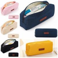 Estuche de lápices de gran capacidad, bolsa de maquillaje multiusos, bolsa organizadora de papelería, bolsa de almacenamiento de bolígrafos de colores, bolsa conveniente - details 5