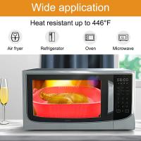 Bandeja de silicona para freidora de aire, molde reutilizable para horno, cesta para Cocina - details 2