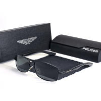 POLICER Gafas de Sol UV400 Polarizadas Rectangulares para Hombres Mujeres Lentes Anti-Reflexo Conducir Ciclismo Aventura al Aire Libre - details 4