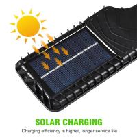 Lámpara Solar Led de pared para exteriores, iluminación de seguridad con 3 modos, Sensor de movimiento, impermeable, para camino de Patio y jardín - details 4