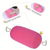 Almohadas cilíndricas para el cuello, Sofá de Color sólido, Almohada larga para el cuello, Almohada de maternidad lavable para dormitorio, 1 unidad - details 5