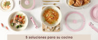 CAROTE Juego de Ollas y Sartenes, Juego de Utensilios de Cocina Antiadherentes con Mango Desmontable, 15pzas Juego de Utensilios de Cocina de Inducción Antiadherentes con Mango Desmontable, Juego de Utensilios de Cocina para RV, Apto para Horno - details 2
