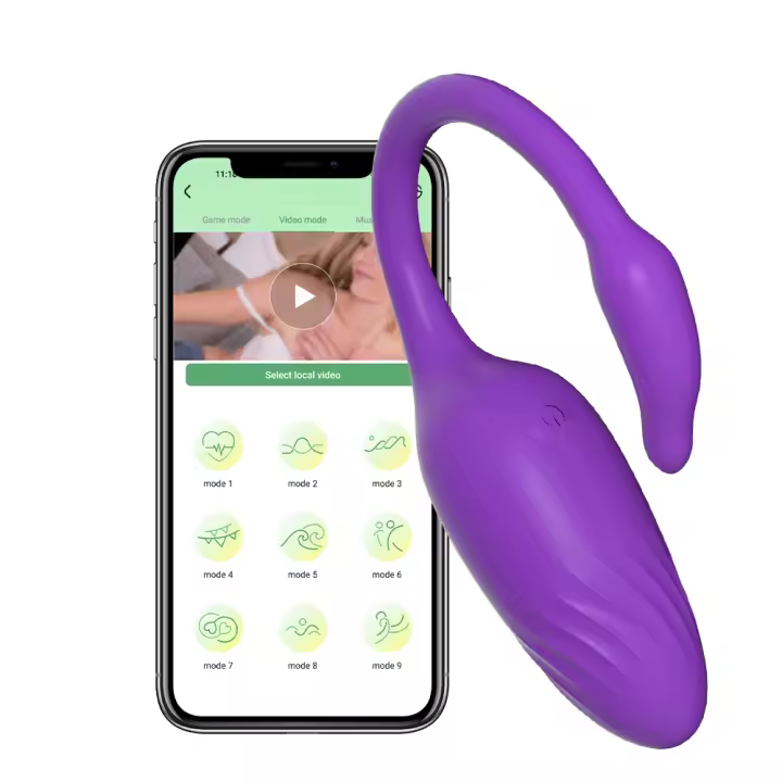 Estimulador de clítoris y punto G con vibrador inalámbrico Bluetooth para mujeres - 1
