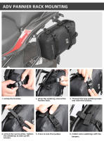 Rhinowalk-bolsa de parachoques para motocicleta, resistente al agua, barras de choque con marco de 6L, herramienta de reparación de parachoques, paquete de colocación, bolsa de equipaje para tanque de Motor - details 14