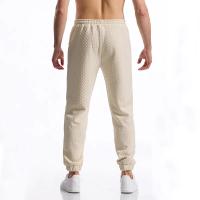 Pantalón de Sport décontracté en tissu à chevrons pour hommes, pantalón de Sport de gymnastique, survêfun, curso à pied, entraînement, Jogging, pantalones largos - details 8