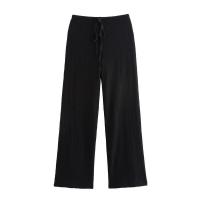 Conjunto de moda para mujer, top sin mangas de cintura alta y pantalones con botones, elegante para mujer - details 10