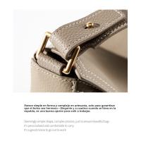 Nuevo Bolso de Hombro para Mujer 2025 Bolso Geométrico de Cuero con Almohada - details 21
