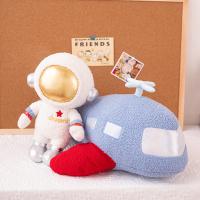 ZU Fiesta Temática Espacial decoración del hogar lindos astronautas OVNI cohete y avión juguetes de peluche niños tienda habitación almohadas - details 3