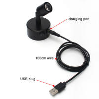 Lámpara LED recargable por USB de 3W con ventosa, luz de enfoque para pantalla, pintura, armario de imágenes, 4000K - details 7