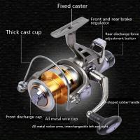 Carrete de Pesca Giratorio de Alta Relación de Engranajes 9+1 BB Perfecto para Pesca de Lubina, Trucha y Agua Salada - details 1