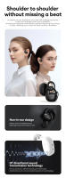 Lenovo-auriculares inalámbricos LP81 OWS, audífonos originales con Bluetooth V5.4, batería de 24H de duración, auriculares para juegos, Auriculares deportivos con micrófono, llamada HD - details 4