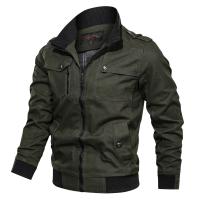 Chaqueta Bomber de Moda para Hombres Primavera Otoño 2025 Ajuste Delgado Material de Algodón - details 5
