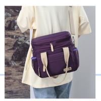 Bolsa de almuerzo de doble capa Bolsa de hielo portátil de gran capacidad Bolsa de almuerzo expandible portátil a prueba de fugas Bolsa de picnic - details 20