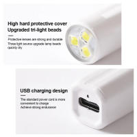 Lámpara de secado de esmalte de Gel portátil con luz LED, linterna de curado UV, alfiler hine, secador de uñas profesional - details 3