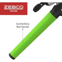 Caña de Pescar Telescópica de 6 pies Caña de Pesca de Fibra de Vidrio Duradera con Mango ComfortGrip Preenrollada con Línea de Pesca Zebco Cajun - details 5