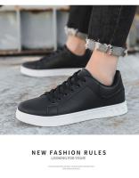 Zapatillas de deporte Zapatos casuales para hombres PU Deportes al aire libre Hombres Zapatos para caminar Four Seasons Fondo suave Tallas grandes - details 8