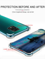 Airbag grueso a prueba de golpes TPU funda transparente para Xiaomi Redmi Note 9 9s Note9 Pro fundas de silicona transparente suave - details 4