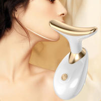 Masajeador Facial antienvejecimiento, dispositivo de belleza de cuello multifunción, reafirmante para estiramiento Facial - details 0