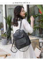 Mochila Antirrobo Impermeable para Mujer, bolso de Cuero PU, Hombro informal, Gran para Viaje, Trabajo y Escuela - details 10