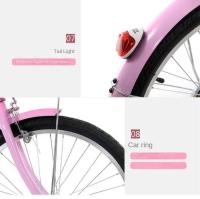 Bicicletas WOLFACE 22 24 pulgadas bicicleta de montaña al aire libre con cesta Universal estudiante viajero bicicleta ocio ciudad Scooter nuevo 2023 - details 12