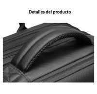 Mochila de negocios para hombre, bolsa de viaje de gran capacidad, almacenamiento multicapa, separación húmeda y seca, capacidad expandible - details 20