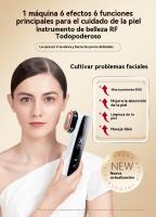 radiofrecuencia facial Estiramiento facial de microcorriente EMS Thermage, instrumento de radiofrecuencia de introducción de rejuvenecimiento de la piel con fotones caseros - details 1