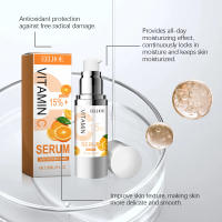 Suero Facial de vitamina C, humectante reafirmante, hidratación de la piel, nutritivo, reduce los poros, ácido hialurónico, suero Facial de 30ml - details 9
