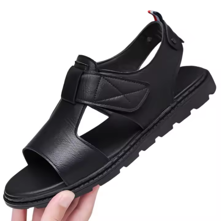 Sandalias de verano para hombre 2025, nuevas sandalias de playa antideslizantes con suela suave, zapatos romanos casuales de moda. - 1